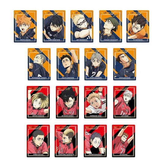 Haikyuu!! The Movie Special Pop-up Exhibition Gold-Foil Clear Card - Blind Pack