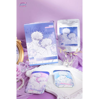 The Little Mushroom Twilight Poetry Series Rectangular Tinplate Refrigerator Magnet - Blind Pack