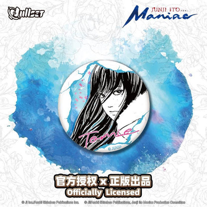 Junji Ito Maniac Tomie Flower Language Series Tinplate Badge - Blind Pack