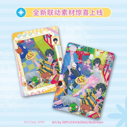 Link Click × LINE FRIENDS minini Limited Edition Collection Card Colorful Moments Series - Blind Pack