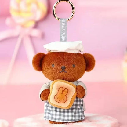 Miffy Baking Series Plush Keychain - Blind Box