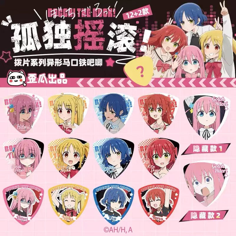 Bocchi the Rock! Guitar Pick Series Die-Cut Tin Badge - Blind Pack