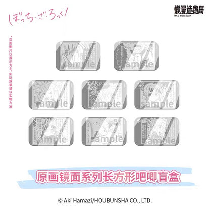 Bocchi the Rock! Original Art Mirror Series Rectangular Can Badge - Blind Pack
