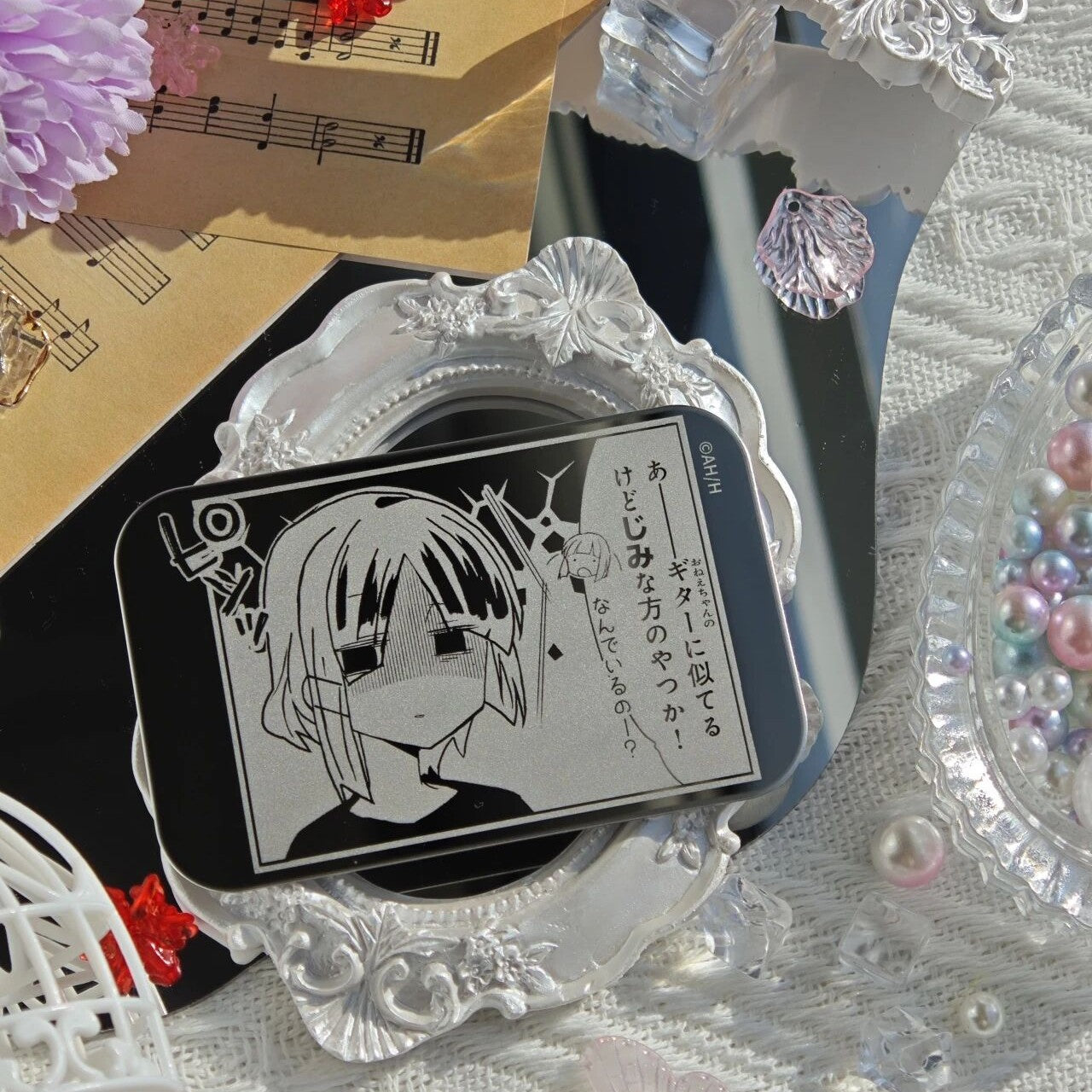 Bocchi the Rock! Original Art Mirror Series Rectangular Can Badge - Blind Pack
