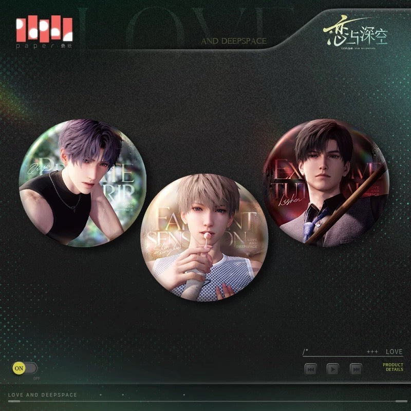 Love and Deepspace Heart Out of Balance Series - Can Badge