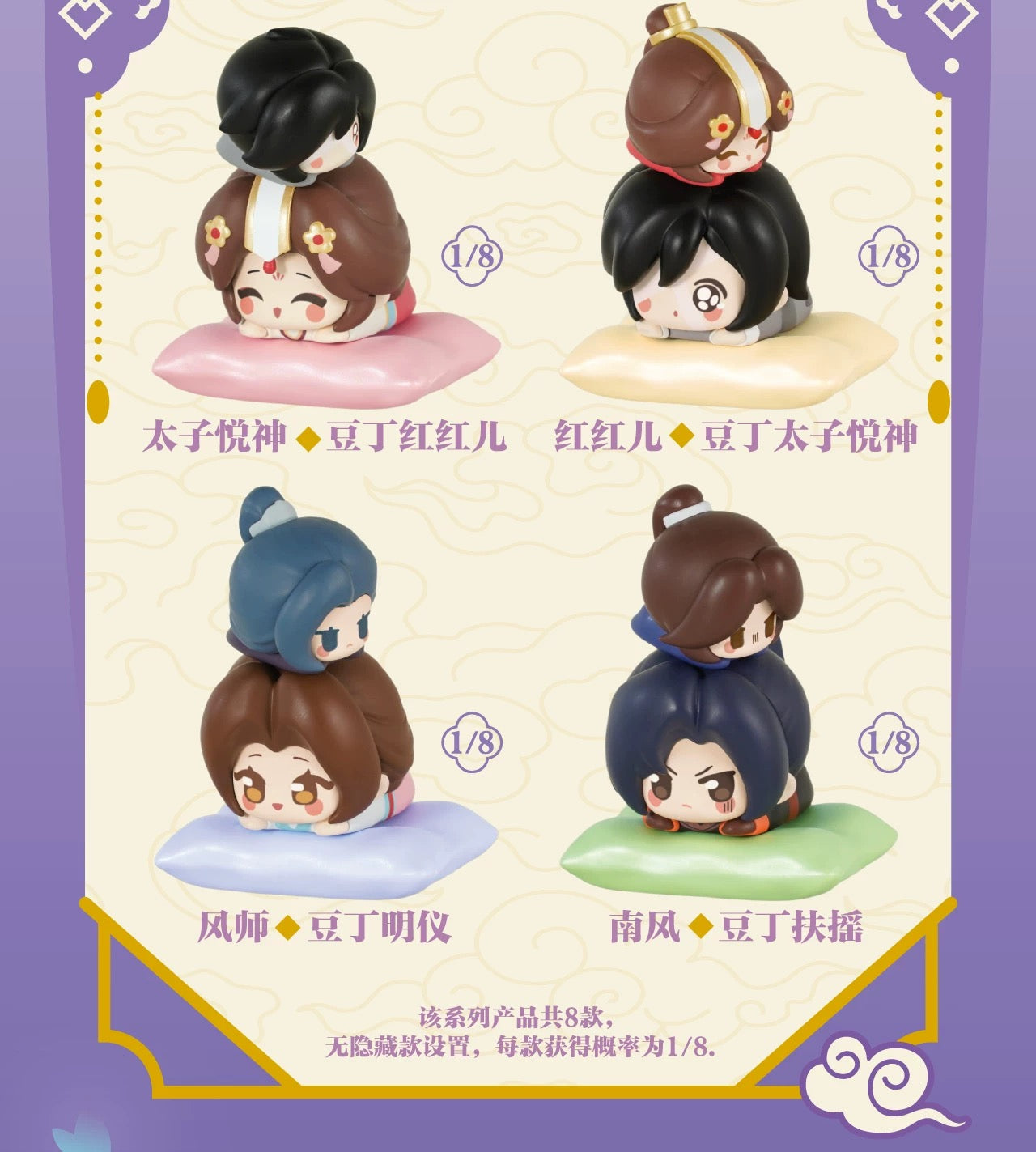 Heaven Official’s Blessing The Animation Douding Pile-Up Super Stacking - Figure Set Blind Box