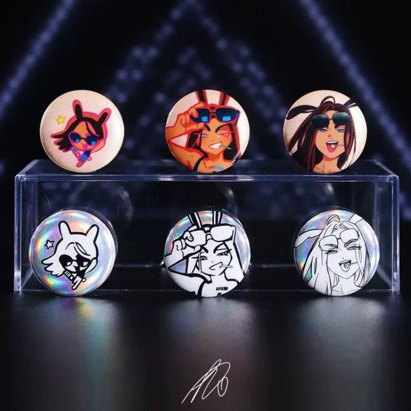 Alien Stage Rabbit Series Little Badge - Blind Box