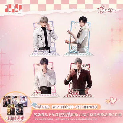 Love and Deepspace “Whispers by the Heart” Series Half-Body Acrylic Stand
