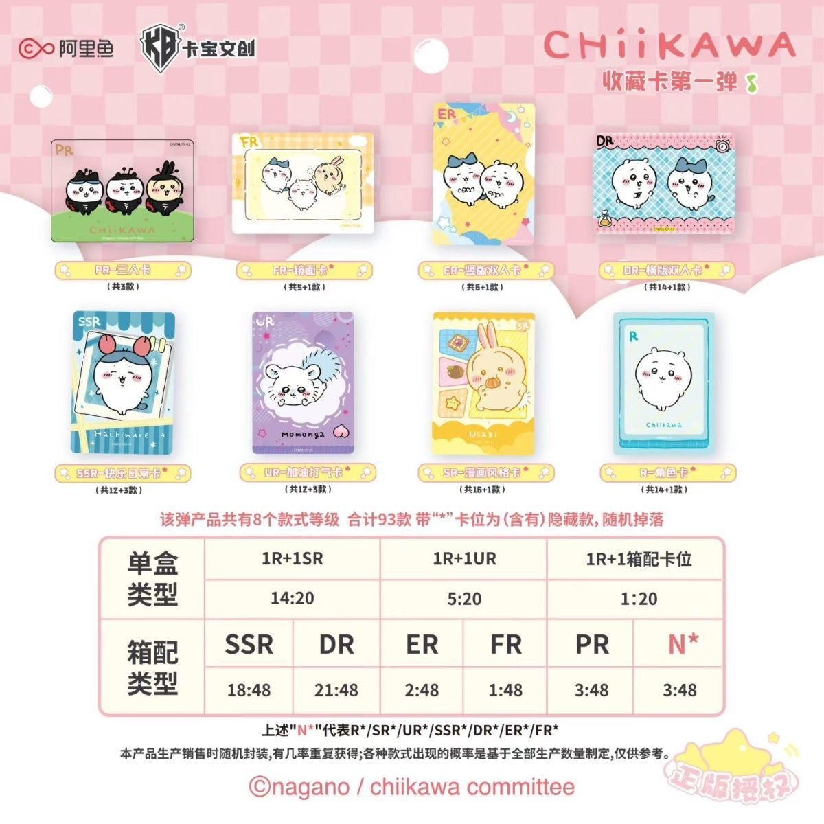 Chiikawa Collectible Card Vol.1 - Blind Pack