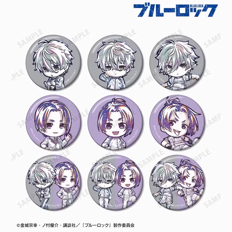 Blue Lock Deformer Ani-Art Can Badge - Blind Pack