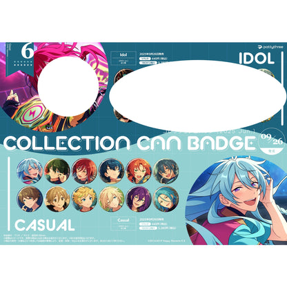 Ensemble Stars!! Callection Can Badge 2025 Jun. Casual Side - Blind Pack