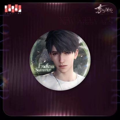 Love and Deepspace “Heartfelt Whispers” Series - Tinplate Badge