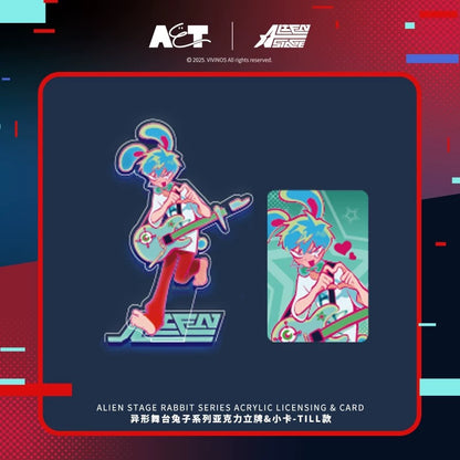 Alien Stage Rabbit Series Acrylic Stand & Card