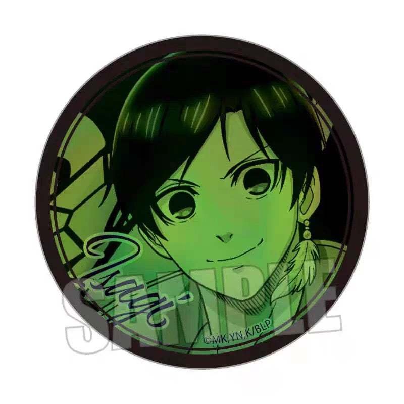 Blue Lock Pirate Series Iridescent Base Badge - Blind Pack