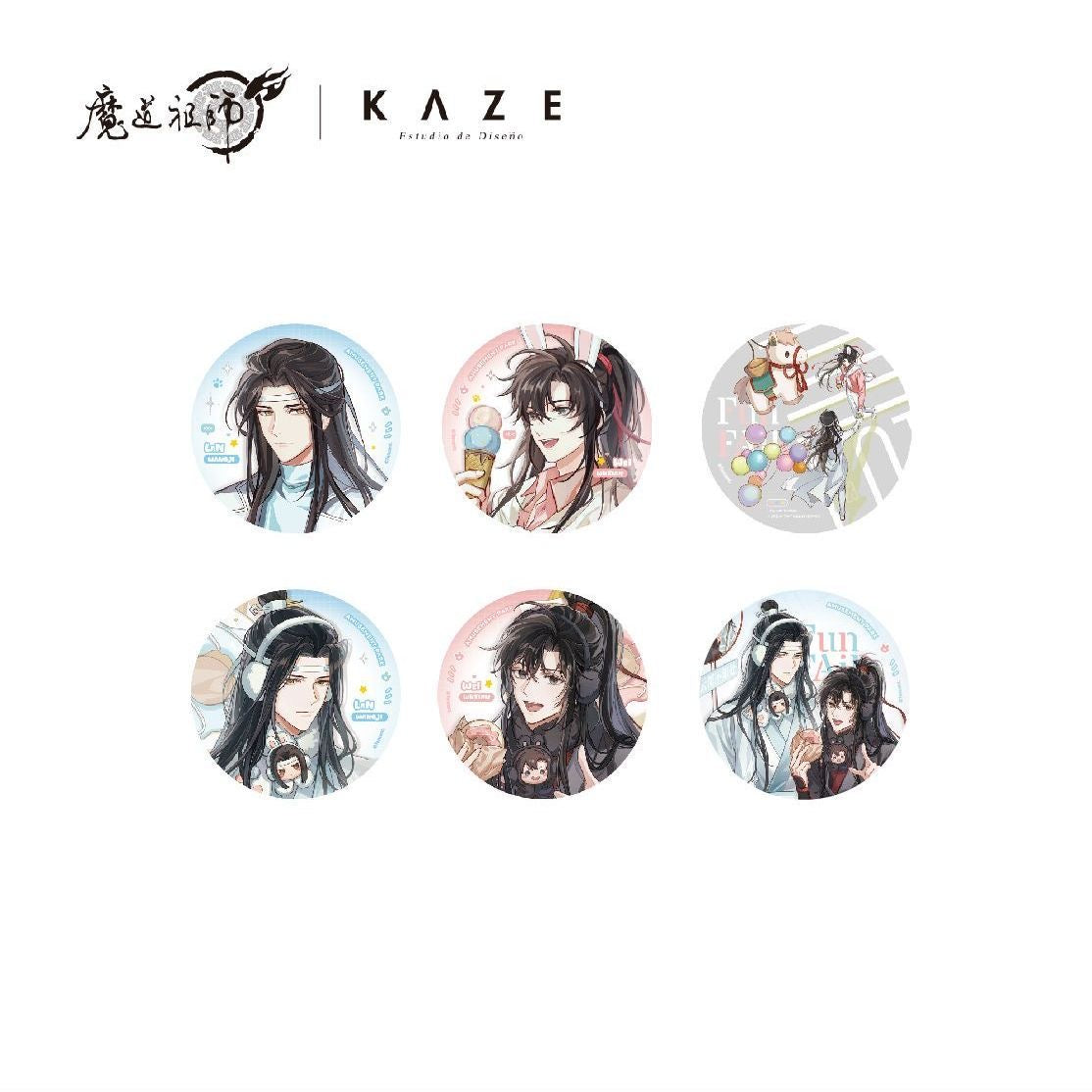 Grandmaster of Demonic Cultivation Sweet Dream Island Series Badge - Blind Pack