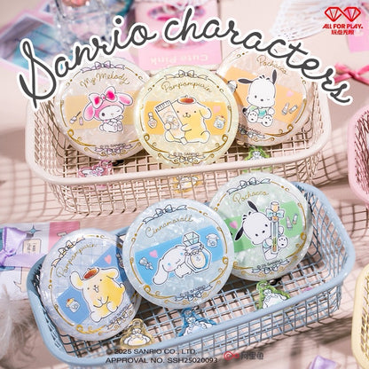 Sanrio Characters “Beauty Partners” Series Tin Badge - Blind Pack