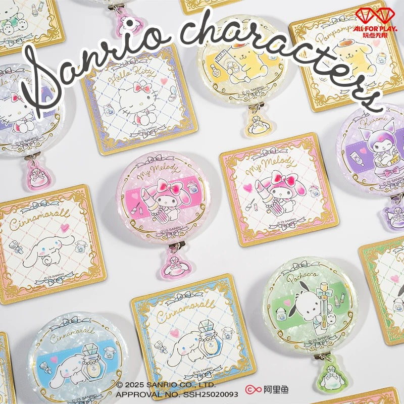 Sanrio Characters “Beauty Partners” Series Tin Badge - Blind Pack