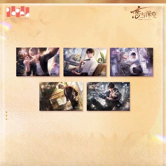 Love and Deepspace Frozen Emotions Series Edge-Less Crystal Foil - Paper Cards