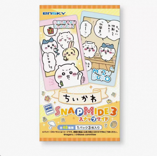 Chiikawa Snap Mide 3 Card - Blind Pack