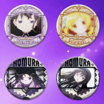 Puella Magi Madoka Magica the Movie Part 1: Beginnings / Part 2: Eternal Scene Photo Badge - Blind Pack