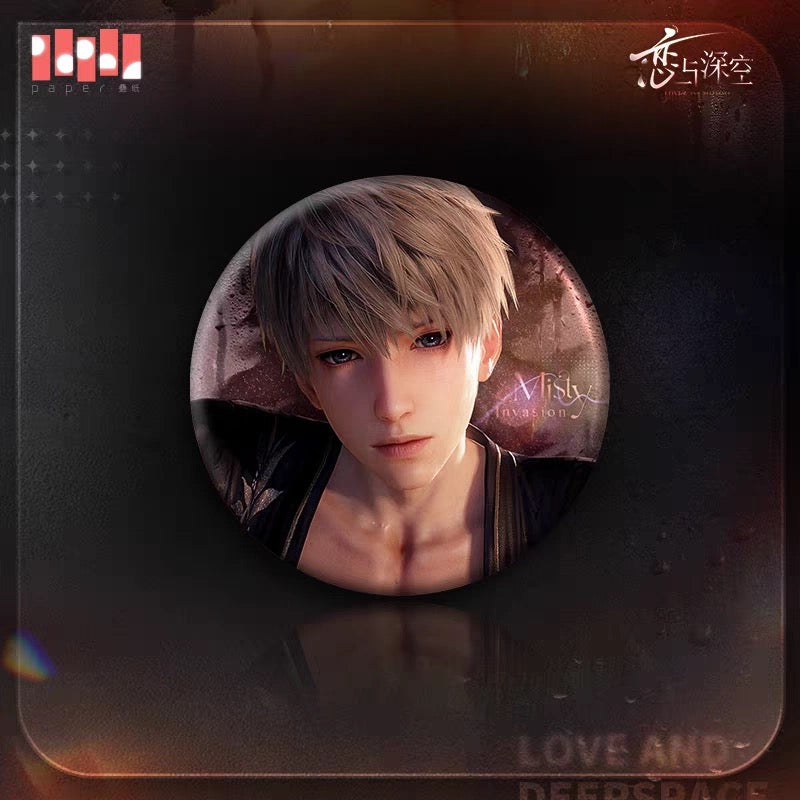 Love and Deepspace Translucent Encroachment Series - Can Badge