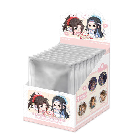 Grandmaster of Demonic Cultivation Animation Birthday Series Tinplate Badge - Blind Pack