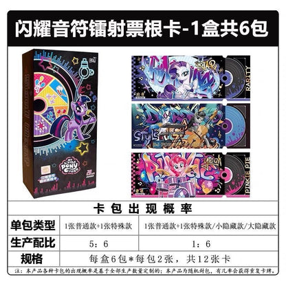 My Little Pony SoulBeat Shining Notes Holographic Ticket Card - Blind Pack