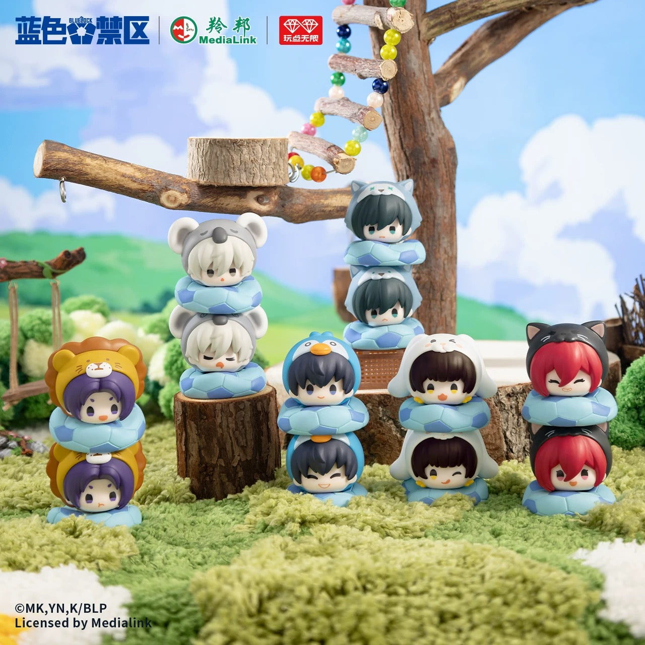 Blue Lock Animal Series Stacking Blocks  Figure - Blind Pack