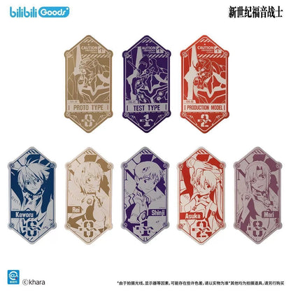 Neon Genesis Evangelion Rewritten Series Mirror Badge - Blind Box