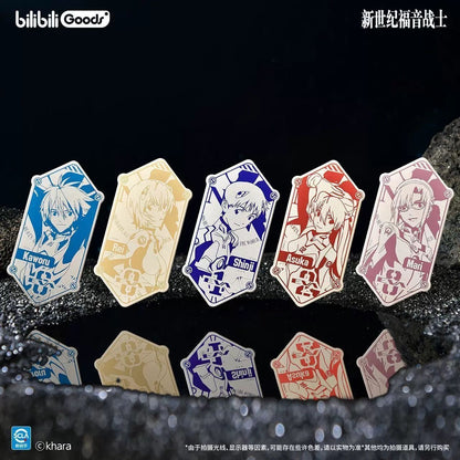 Neon Genesis Evangelion Rewritten Series Mirror Badge - Blind Box