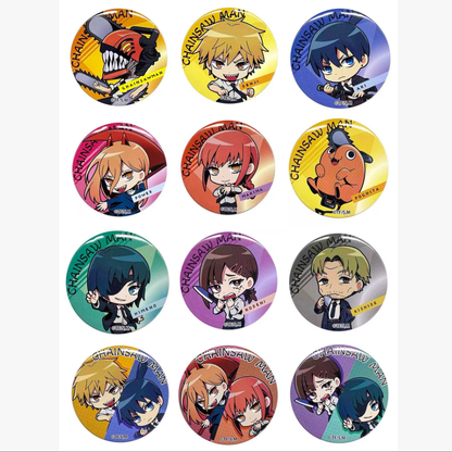 Chainsaw Man Trading Collectible Badge Keychain - Blind Pack