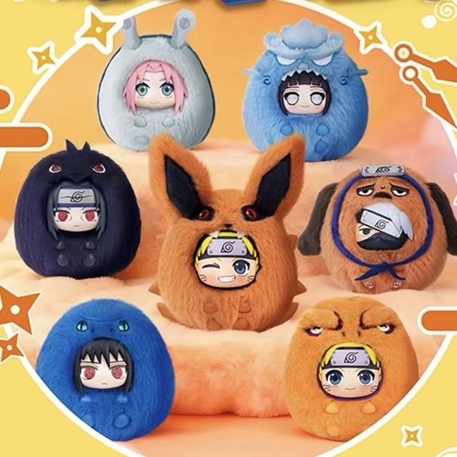 Naruto Shippuden Cutie Series Plush Keychain - Blind Box
