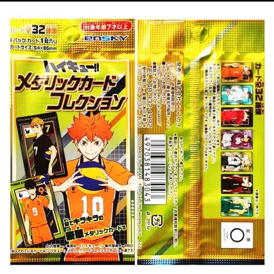 ENSKY Haikyu!! Metallic Style Card Series - Blind Pack