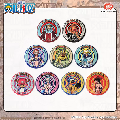 One Piece Tin Badge Vol.2 Alabasta Arc - Blind Pack