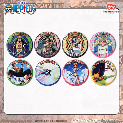 One Piece Tin Badge Vol.2 Alabasta Arc - Blind Pack