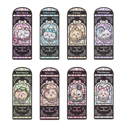 Chiikawa Magical Chiikawa Trading Stained Glass Style Clear Bookmarks - Blind Pack