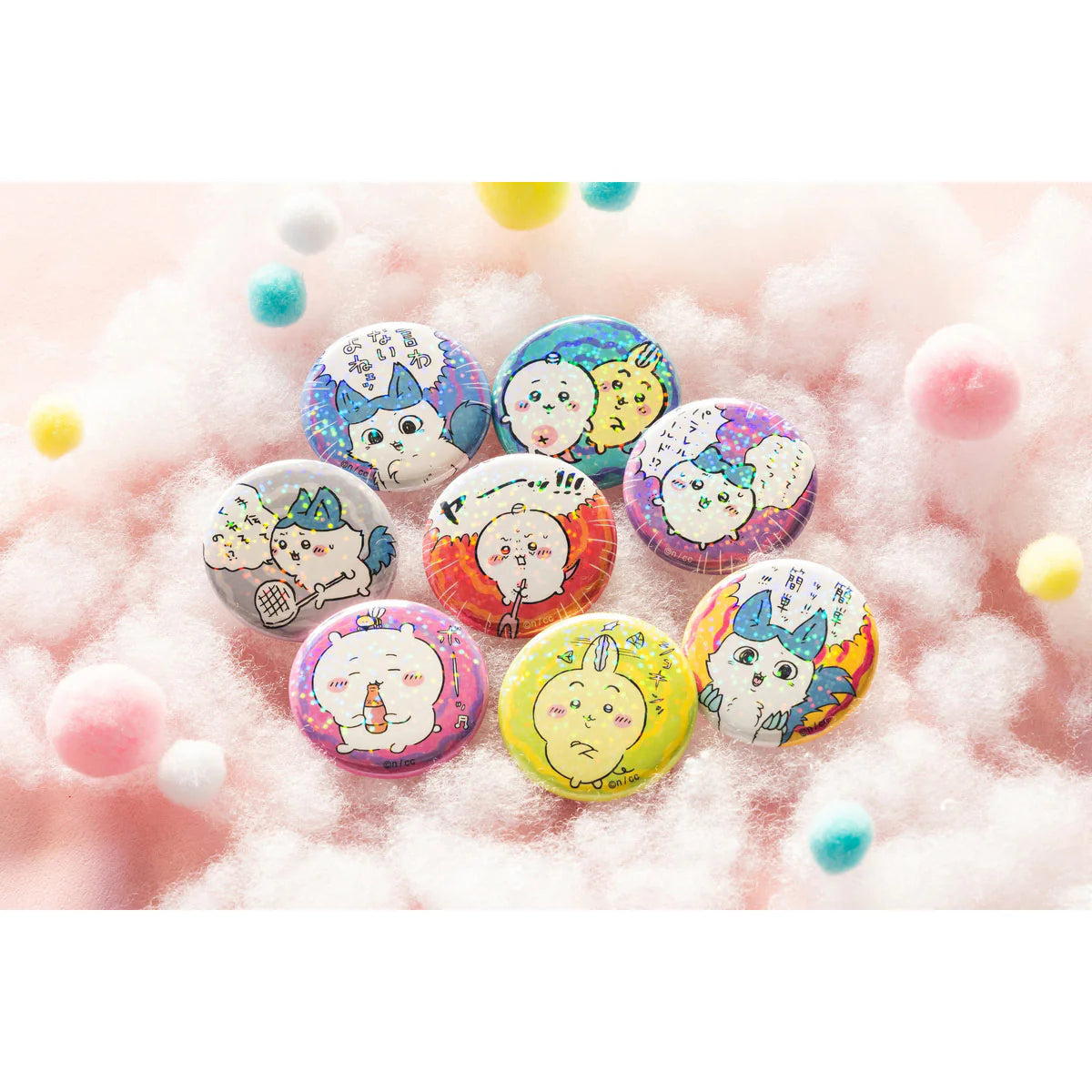 Chiikawa Parallel World!? Trading Hologram Pin Badges - Blind Pack
