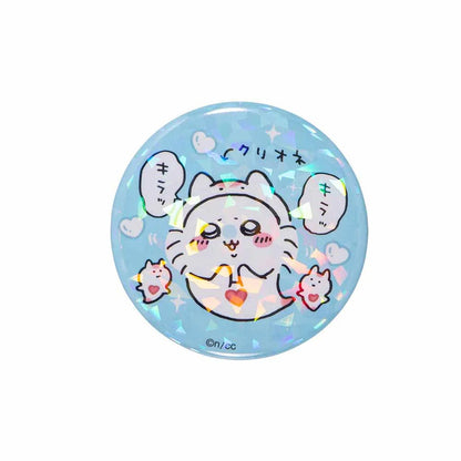 Chiikawa Aquarium Hologram Button Badge Collection - Blind Pack