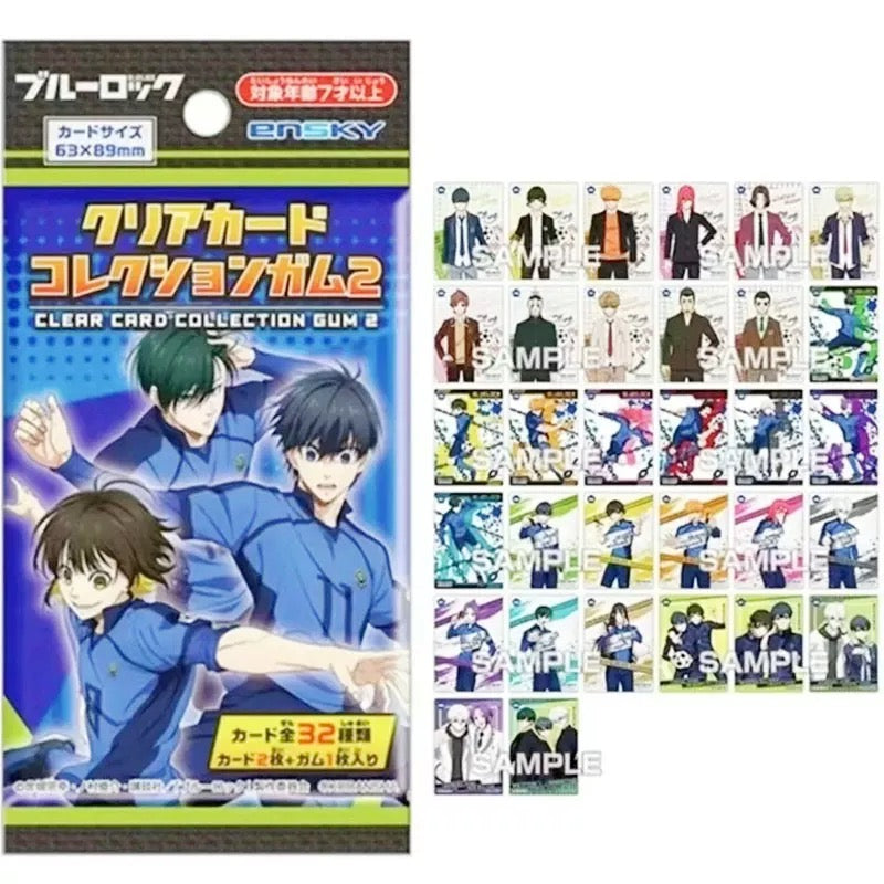 ENSKY Blue Lock Character Transparent Card Vol.2 - Blind Pack