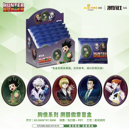 Hunter x Hunter Bust Series Oval Badge - Blind Pack