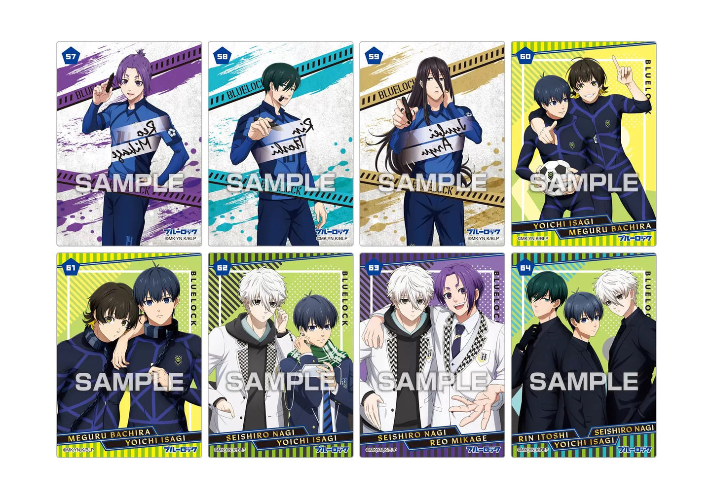 ENSKY Blue Lock Character Transparent Card Vol.2 - Blind Pack