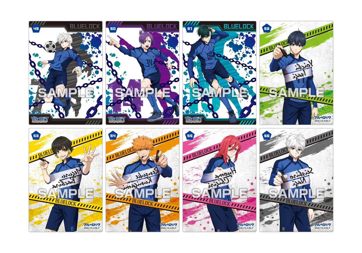 ENSKY Blue Lock Character Transparent Card Vol.2 - Blind Pack