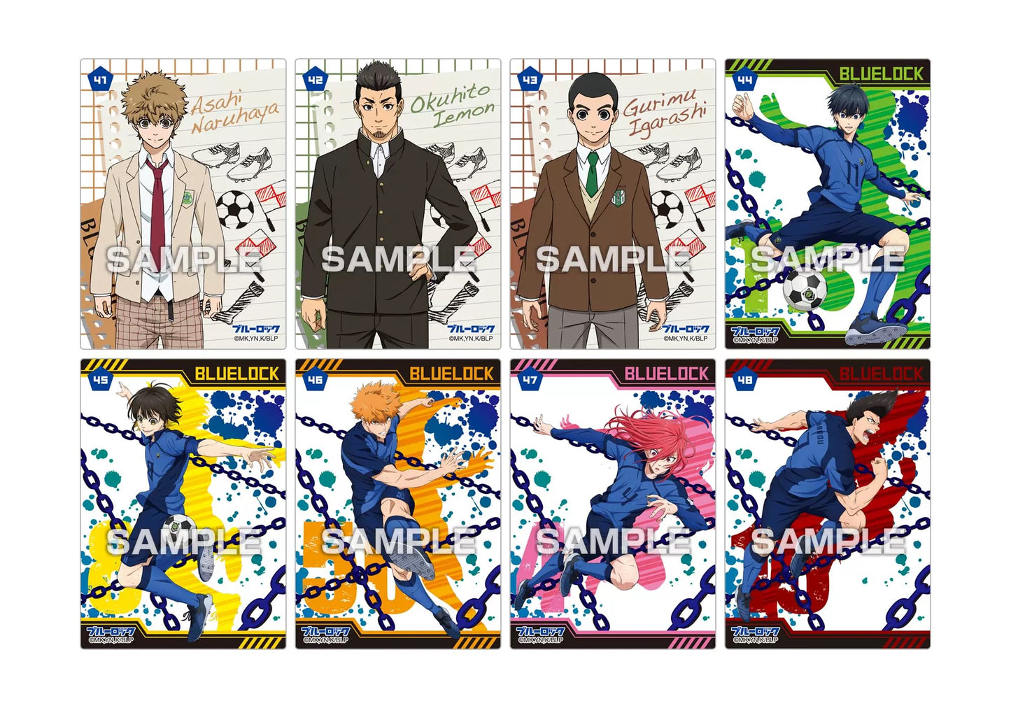 ENSKY Blue Lock Character Transparent Card Vol.2 - Blind Pack