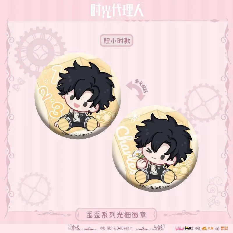 Link Click “WaiWai” Series Lenticular Badge - Blind Pack