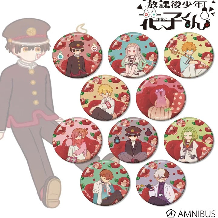 Toilet-Bound Hanako-kun Botania Series Badge - Blind Pack