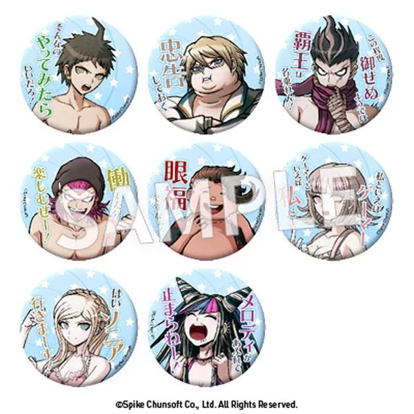 Super Danganronpa 2: Goodbye Despair Swimsuit Series Line Badge Vol. 3 - Blind Pack
