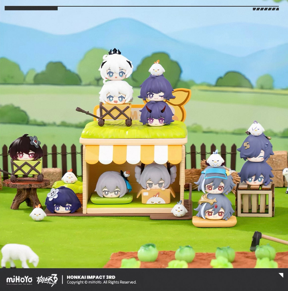 Honkai Impact 3 Ranch series Q-Topping 1.0 - Blind Box