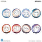 EVANGELION Past Flowing Light Series Tinplate Badge - Blind Pack