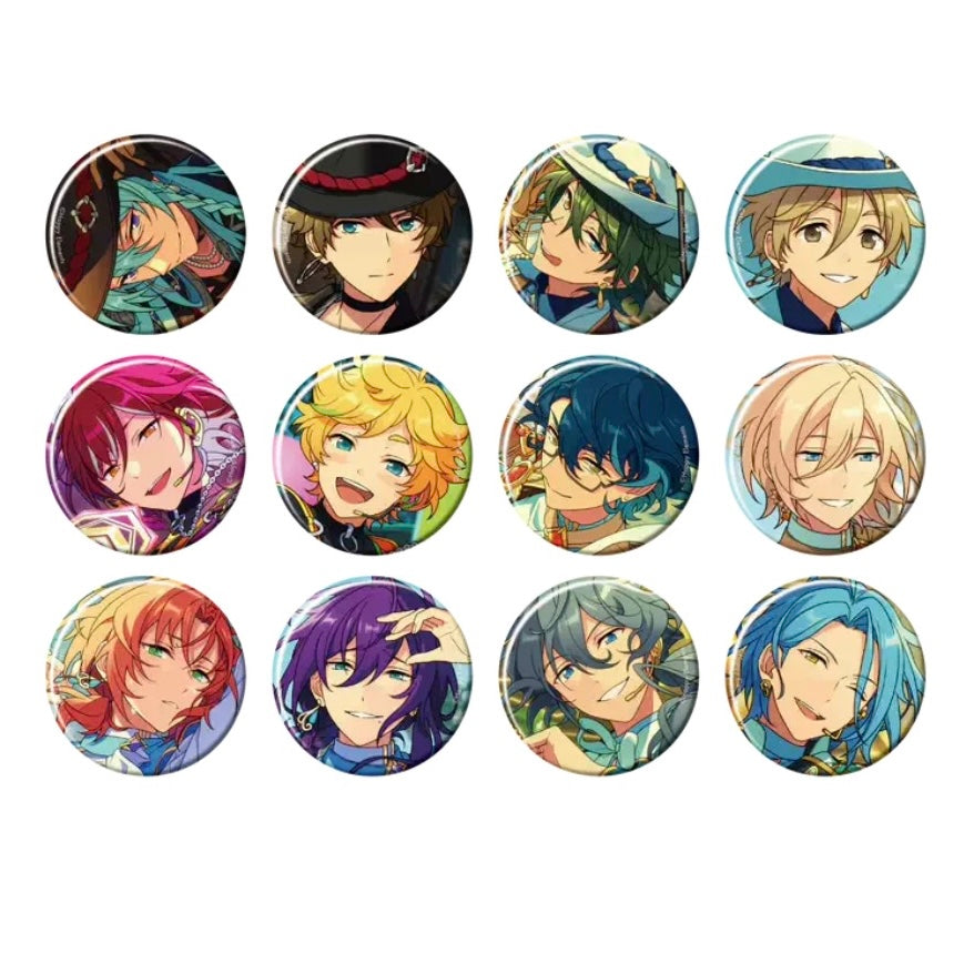 Ensemble Stars!! Callection Can Badge 2025 Jun. Idol Side - Blind Pack
