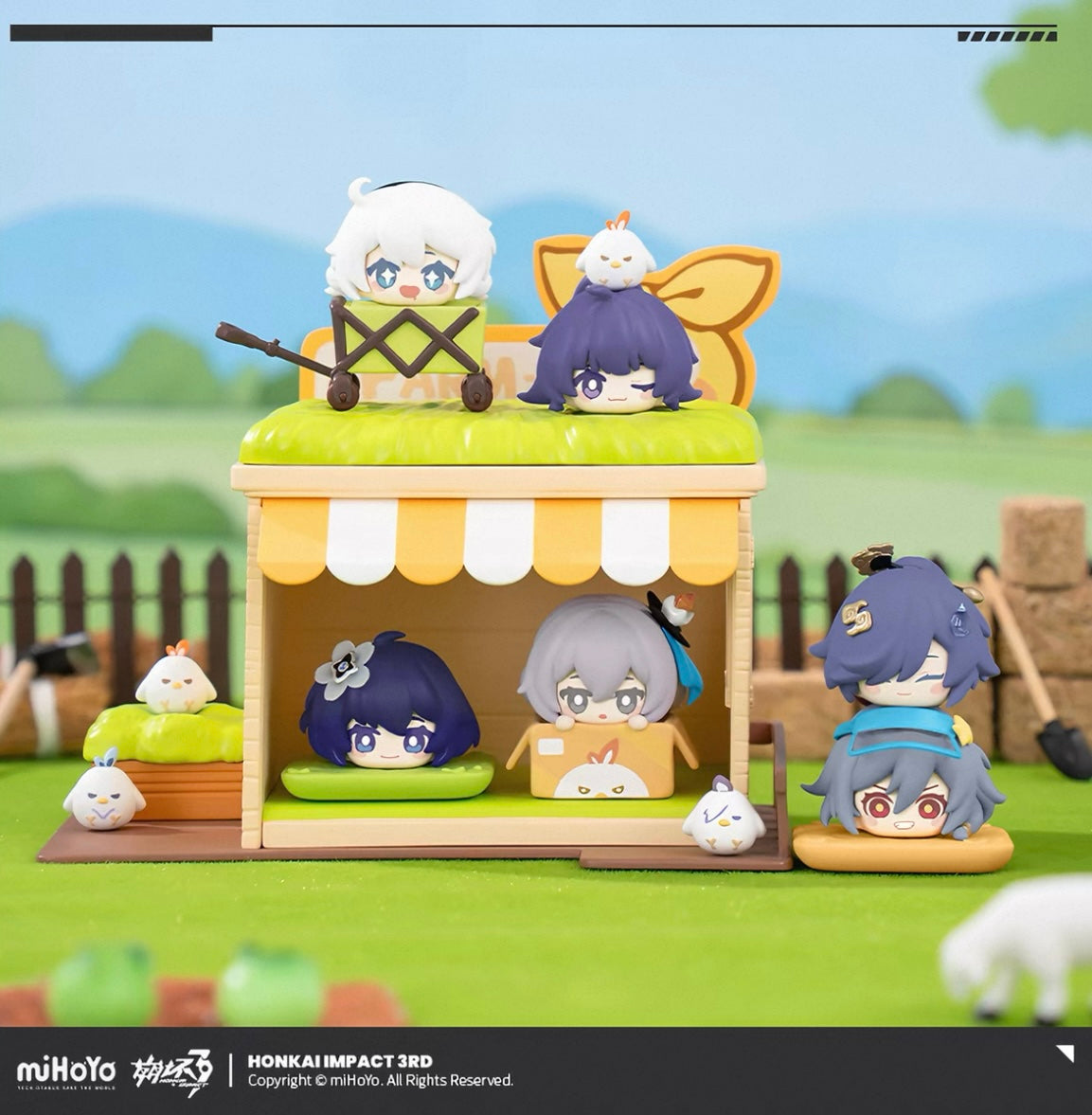 Honkai Impact 3 Ranch series Q-Topping 1.0 - Blind Box